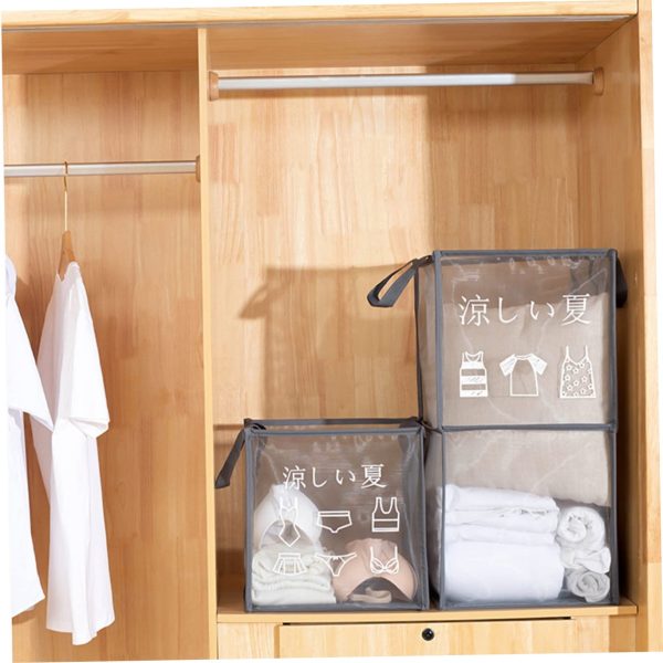 Foldable Large Square Storage Laundry Basket