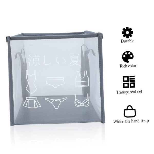 Foldable Large Square Storage Laundry Basket