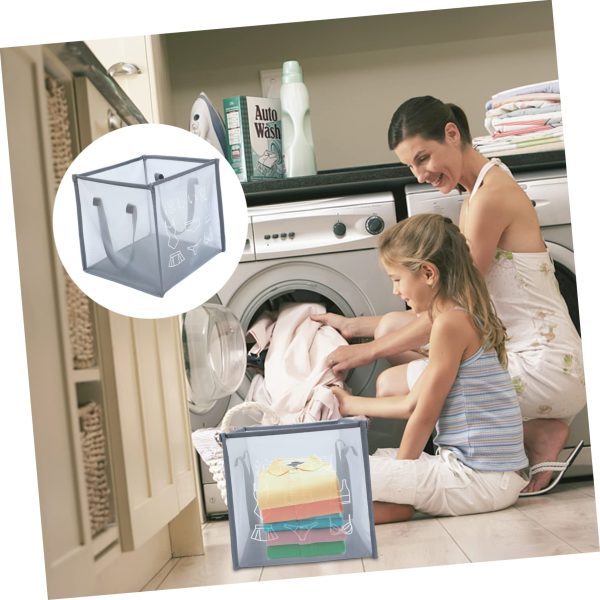 Foldable Large Square Storage Laundry Basket