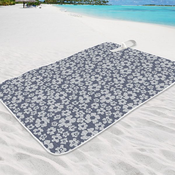 Creative printed aluminum foil camping tent floor mat picnic mat