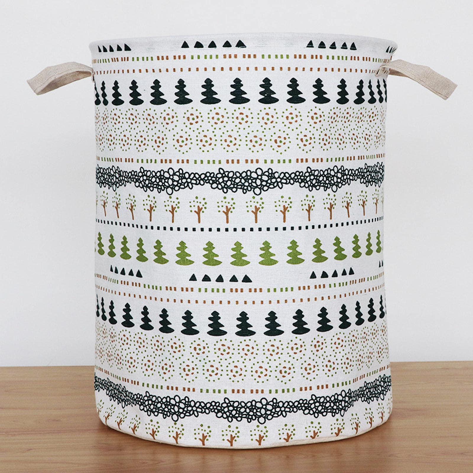 Large Waterproof Foldable Jungle Tree Laundry Basket