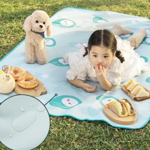Ins style cute nut series beach picnic mat