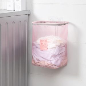 Wall Hanging Foldable Clothes Storage Laundry Basket