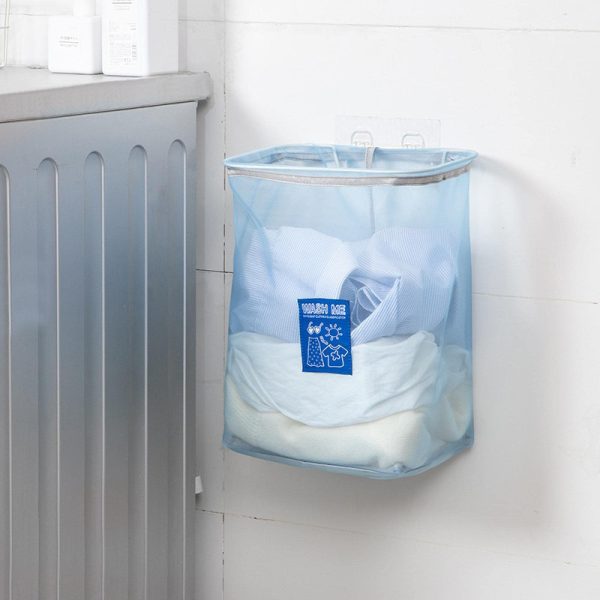 Wall Hanging Foldable Clothes Storage Laundry Basket