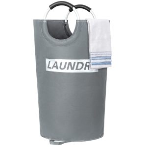 Large Waterproof Collapsible Clothes Storage Washing Laundry Basket