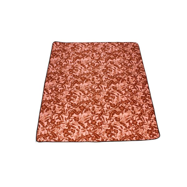 Fleece aluminum film composite skin-friendly machine washable thickened picnic mat