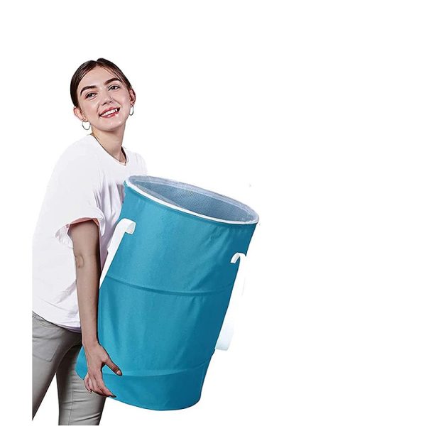 Large Capacity Collapsible Pop Up Storage Laundry Basket