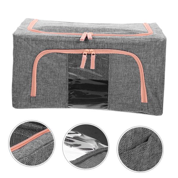 2 PCS Collapsible Bedding Garment Underbed Clothing Storage Bags