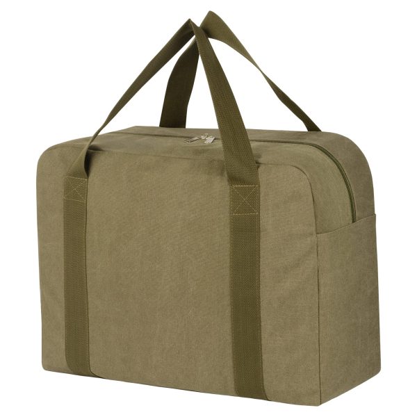 Large Capacity Thickened Canvas Zipper Comforter Storage Bag