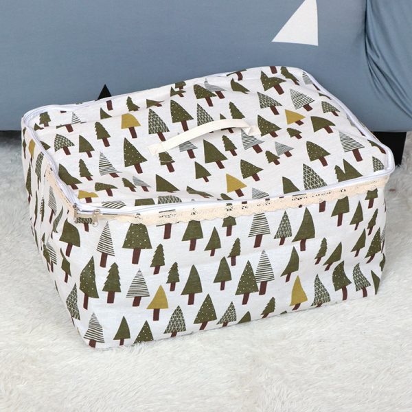 Large Capacity Luggage Clothes Waterproof Triangular Tree Storage Bag