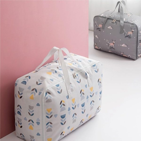 Wardrobe Clothing Quilt Blanket Fresh Leaf Storage Bag