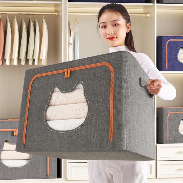 Foldable Blankets Quilt Clothes Puss Storage Bag