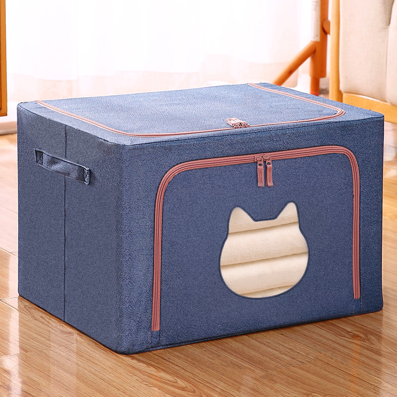 Foldable Blankets Quilt Clothes Puss Storage Bag