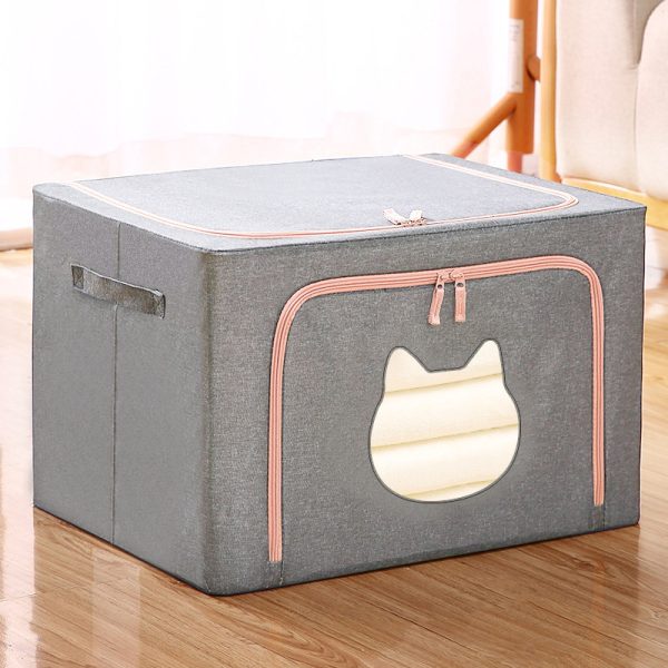 Foldable Blankets Quilt Clothes Puss Storage Bag