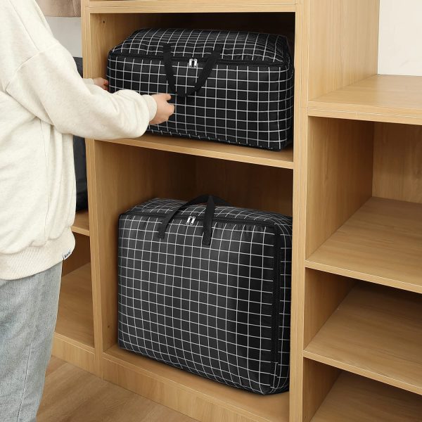 4 Pack Large Moving Sturdy Space Saving Storage Bag