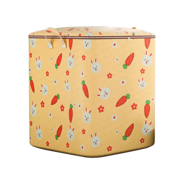 Multifunctional Thickened Sorting Clothes Carrot Bunny Storage Bag
