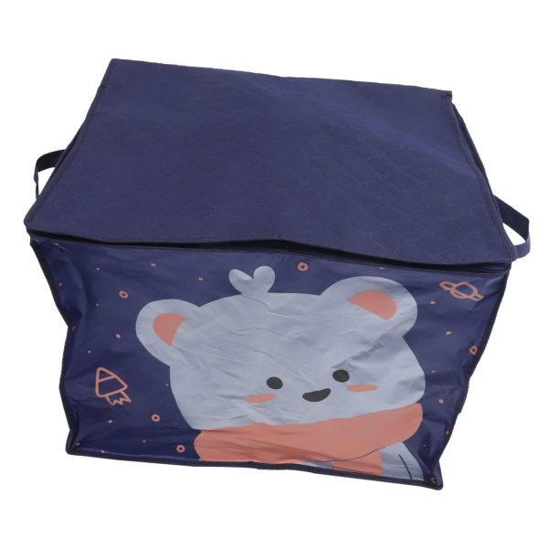 4pcs Large Capacity Cartoon Clothes Sven Bear Portable Storage Bag