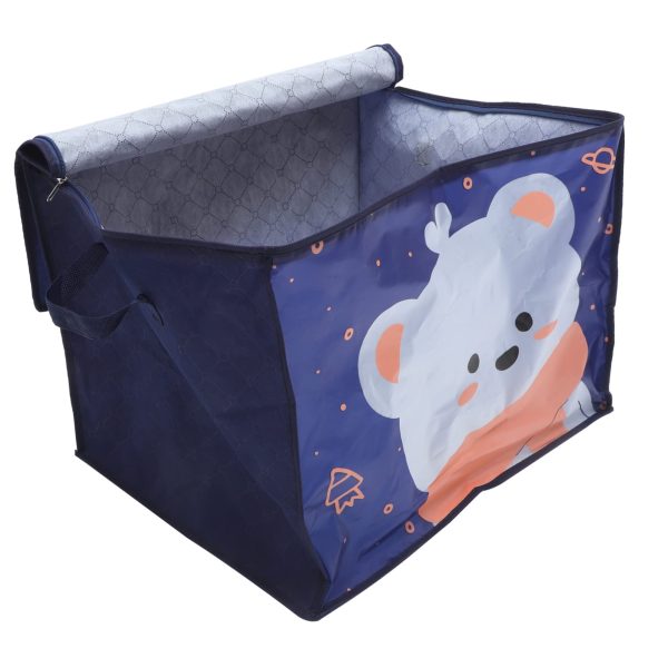 4pcs Large Capacity Cartoon Clothes Sven Bear Portable Storage Bag