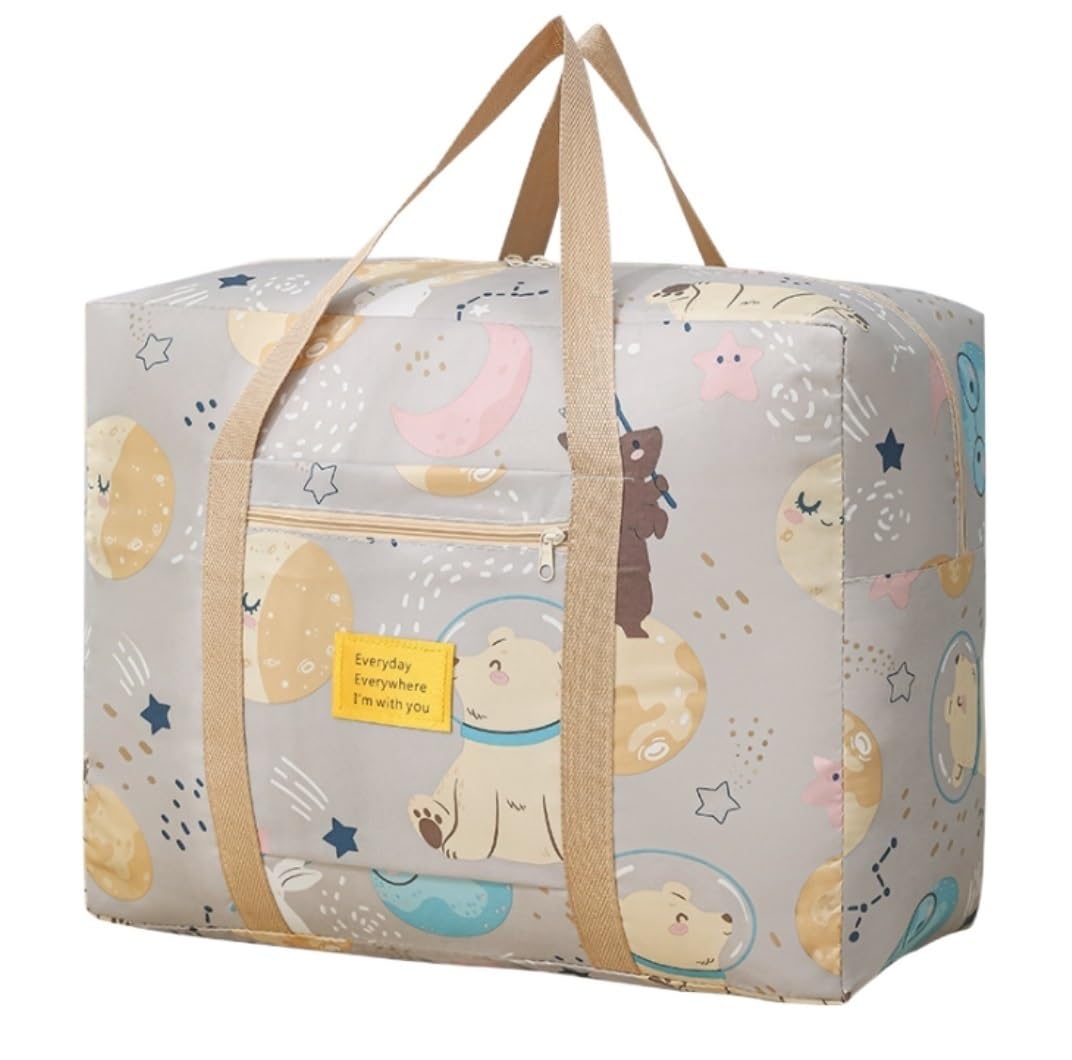 Rectangular Cartoon Pattern Decorative Storage Bag