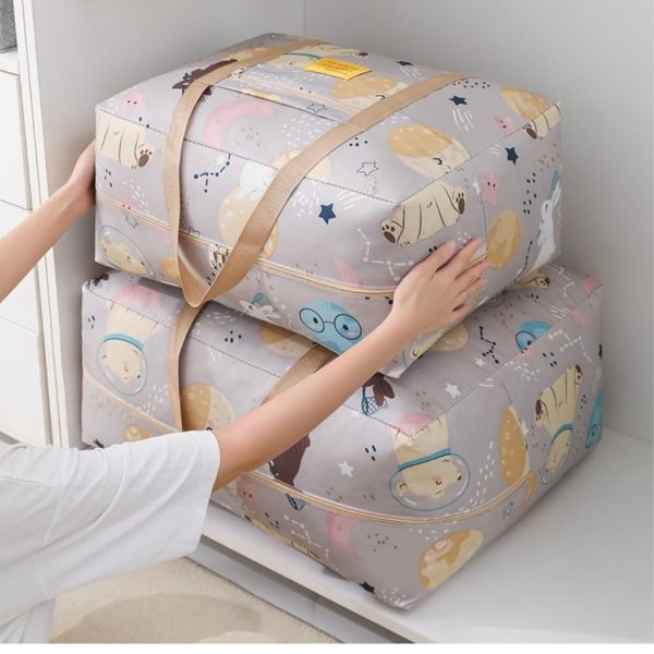 Rectangular Cartoon Pattern Decorative Storage Bag