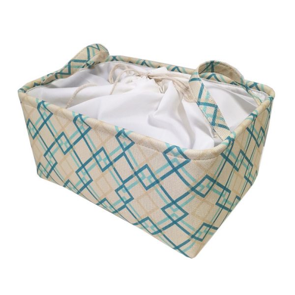 Foldable Cartoon Blanket Clothing Modern Geometry Storage Bag