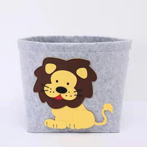 Anime Cartoon Lions Collapsible Sturdy Cube Storage Boxes