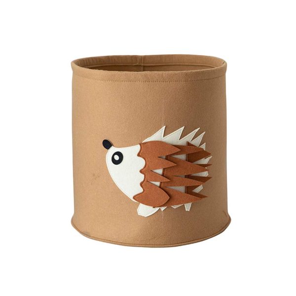 Portable Cartoon Animal Pattern Storage Basket