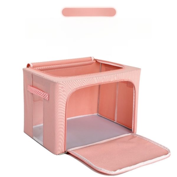 Cartoon Wardrobe Storage Box - Moisture and Dust-Proof, Foldable Clothes and Blanket Organizer, Oxford Cloth Children's Toy Storage