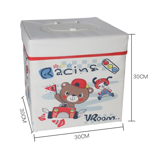 Children's Toy Foldable Sterilization and Storage Box - 360-Degree Ozone UV Double Sterilization for Socks and Underwear