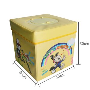 Children's Toy Foldable Sterilization and Storage Box - 360-Degree Ozone UV Double Sterilization for Socks and Underwear