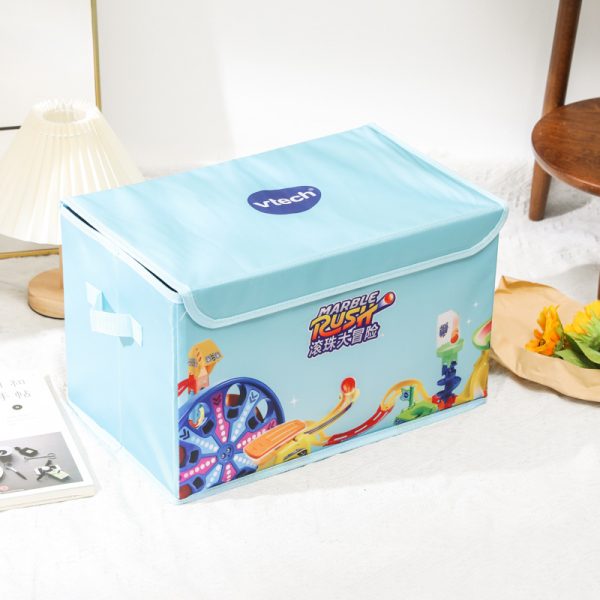 Large Children's Toy Storage Box - Clothing, Toys, Dormitory and Office Supplies Organizer, Household Foldable Storage Container