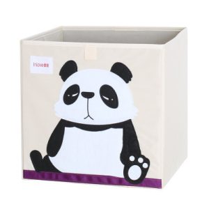 Baby Toy Storage Box Fabric Organizer - Foldable Oxford Cloth Storage Bin, Children's Toy Storage Solution