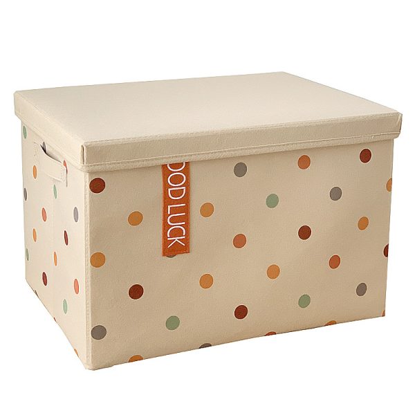 Eco-Friendly Washable Foldable Covered Storage Box - Underwear, Clothing, and Wardrobe Organizer, Children's Car Portable Storage