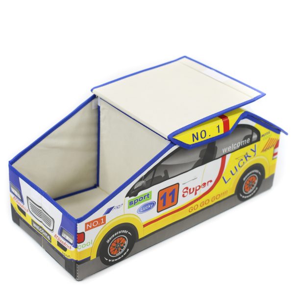 Cartoon Toy Storage Box - Non-woven, Oxford Cloth, and Fabric Organizer for Toys and Clothes