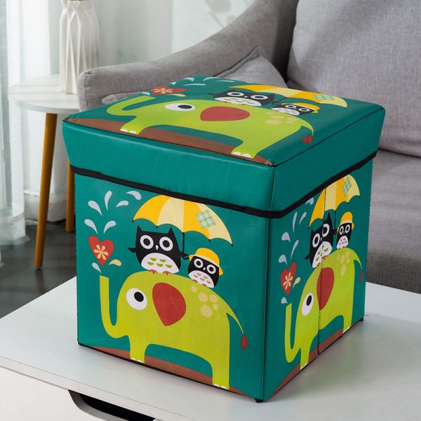 Creative Cartoon Children's Toy Storage Box - Household Foldable Storage Organizer
