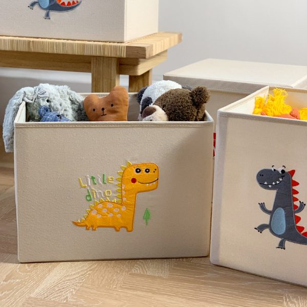 Foldable Children's Room Toy Storage Box with Lid - Odorless PP Board, Clothing Organizer, Large Wardrobe Storage Basket