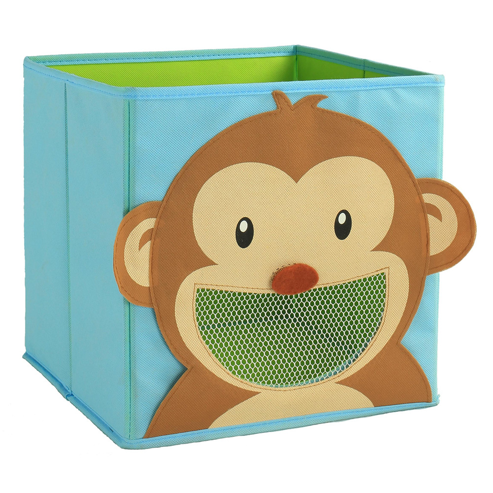 Cartoon Toy Storage - Non-Woven Fabric Organizer for Toys and Clothing