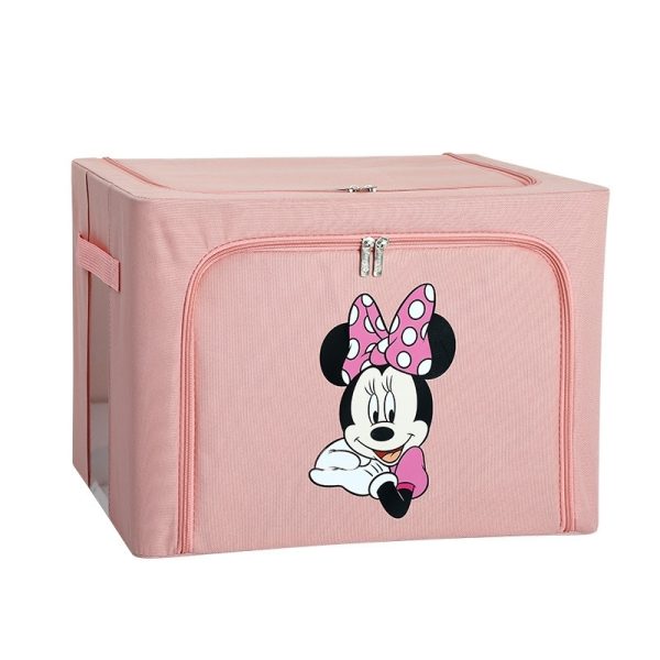 Cartoon Wardrobe Storage Box - Moisture and Dust-Proof, Foldable Clothes and Blanket Organizer, Oxford Cloth Children's Toy Storage