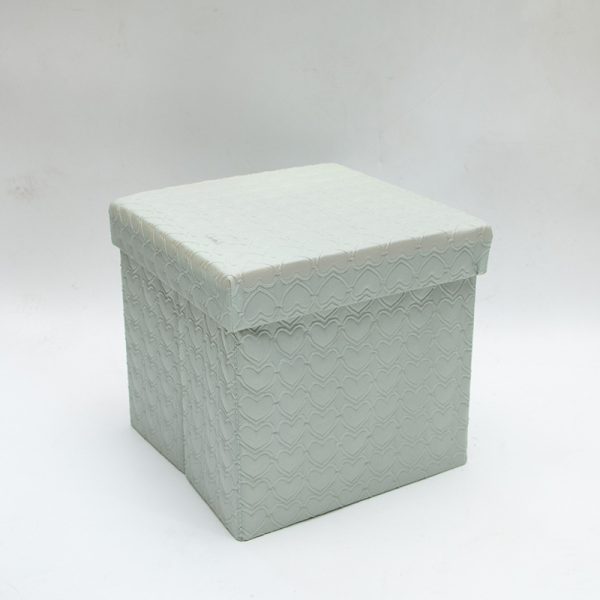 Leather Ottoman Folding Cube