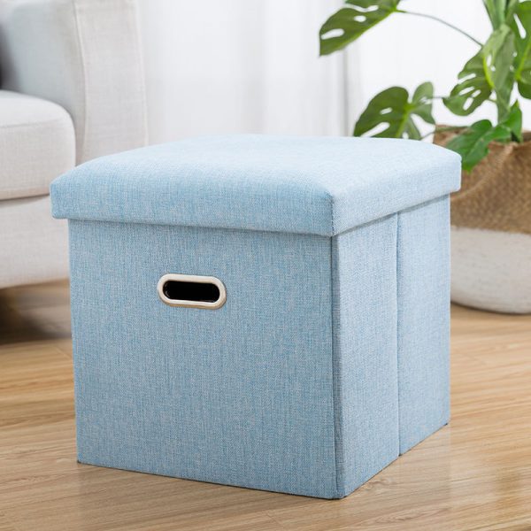 Footstool Ottoman Pouffe Shoe Bench