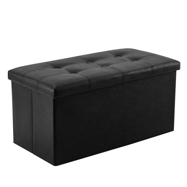 Folding Storage Ottoman