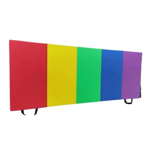 Colorful five-fold mat children's sports gymnastics mat