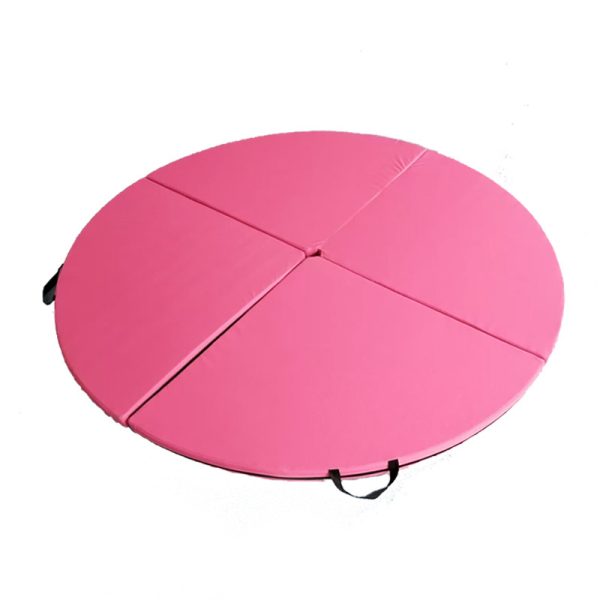 Round 40-fold thickened foldable thickened anti-fall dance fitness mat
