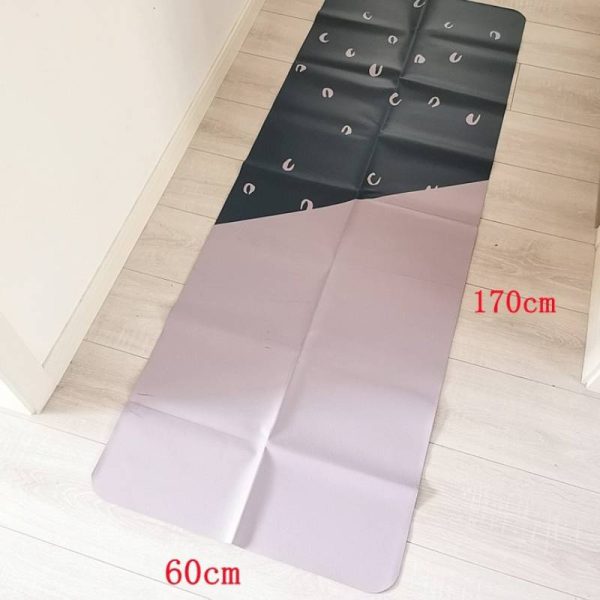 Lightweight foldable non-slip yoga mat suitable for dance and fitness