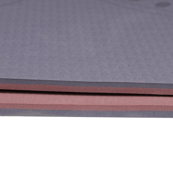 Foldable yoga mat TPE material portable fitness floor mat non-slip