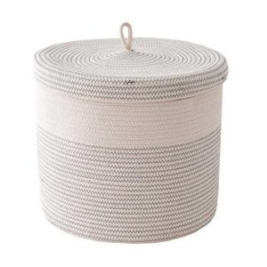 Cotton Rope Woven Laundry Basket