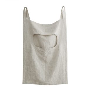 Linen Door Hanging Laundry Hamper Bag