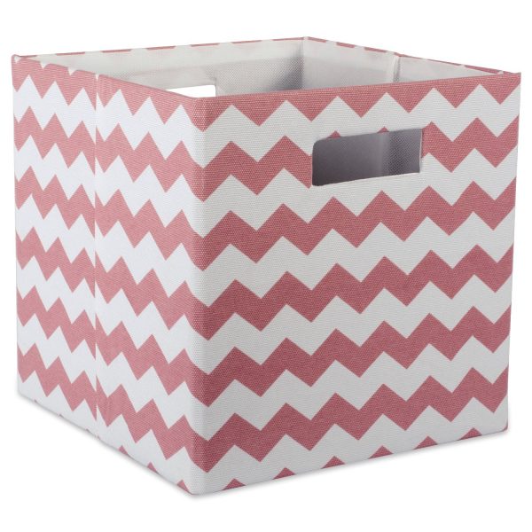 Large Collapsible Polyester Storage Cube Laundry Basket