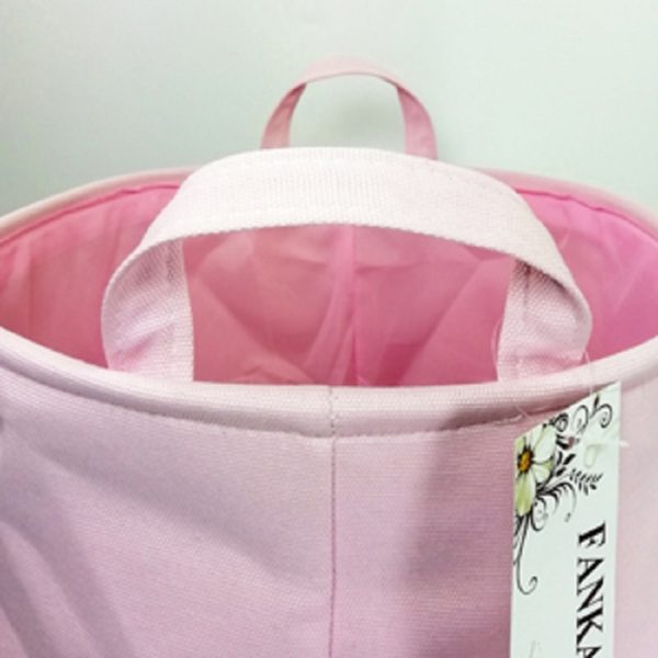 Collapsible Convenient Pink Unicorn Laundry Basket