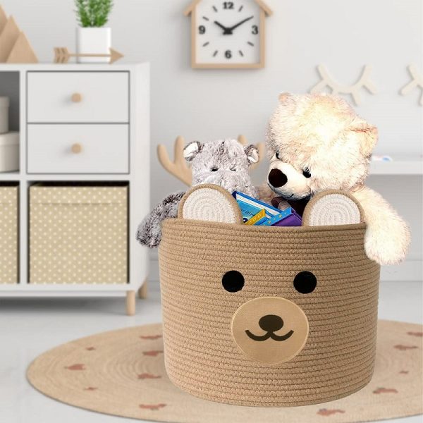 Bear Storage Laundry Basket